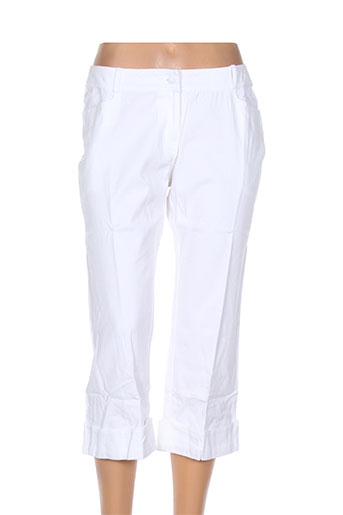 ideo pantacourts femme de couleur blanc