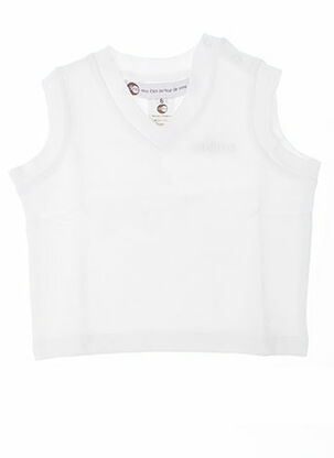 Sweat-shirt blanc IDEO pour enfant