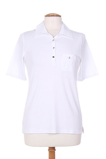 telmail t-shirts femme de couleur blanc