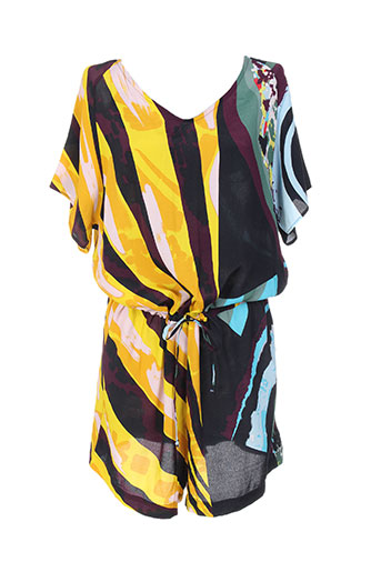 chacok combinaisons femme de couleur jaune