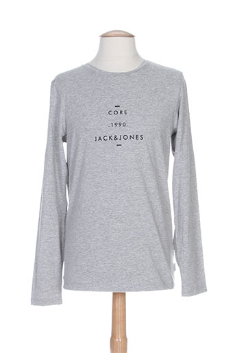 jack EFFI_CHAR_1 jones t-shirts homme de couleur gris