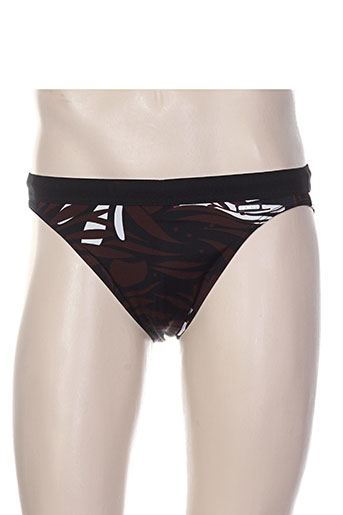 hom maillots de bain homme de couleur marron