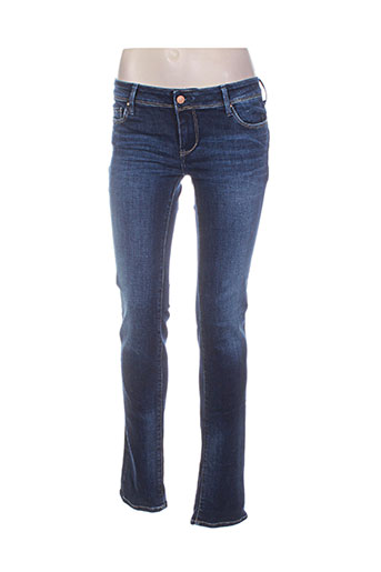 teddy smith jeans femme de couleur bleu