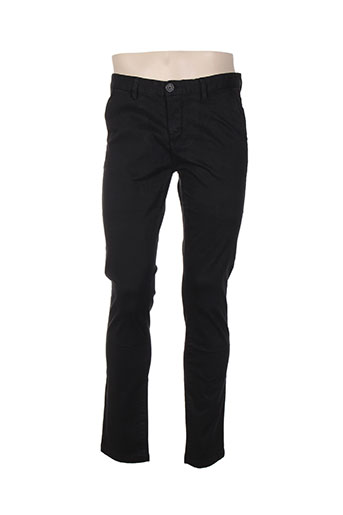 ikks pantalons homme de couleur noir