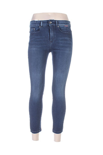 couturist jeans femme de couleur bleu