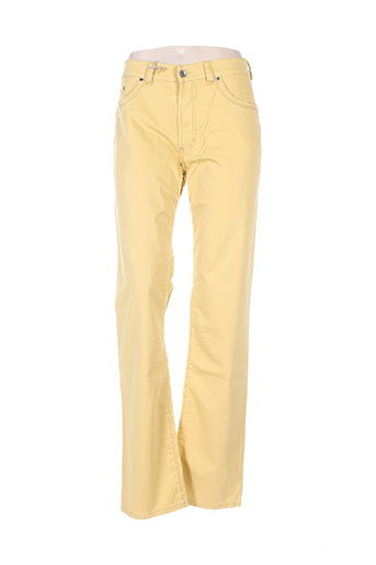 couturist pantalons homme de couleur jaune