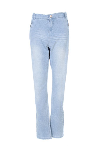 name it jeans fille de couleur bleu