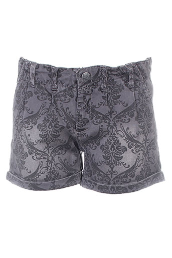 name it shorts / bermudas fille de couleur gris