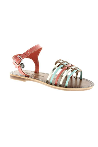 pepe jeans chaussures fille de couleur orange