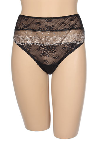 antinea lingerie femme de couleur noir