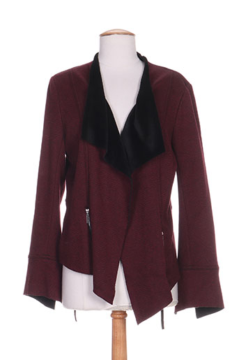 femmes je vous aime vestes femme de couleur rouge