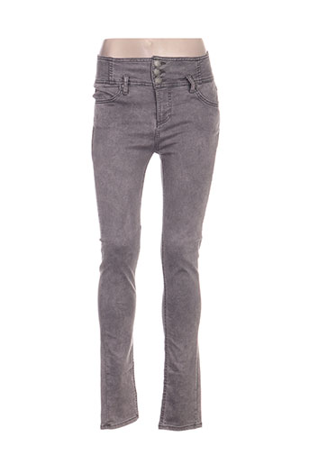 b.young jeans femme de couleur gris