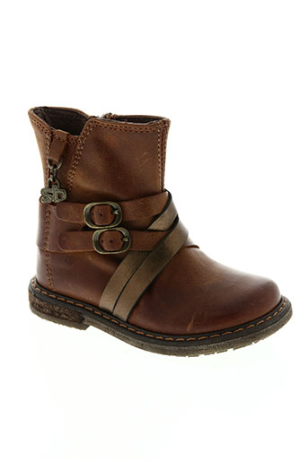 stones and bones chaussures fille de couleur marron