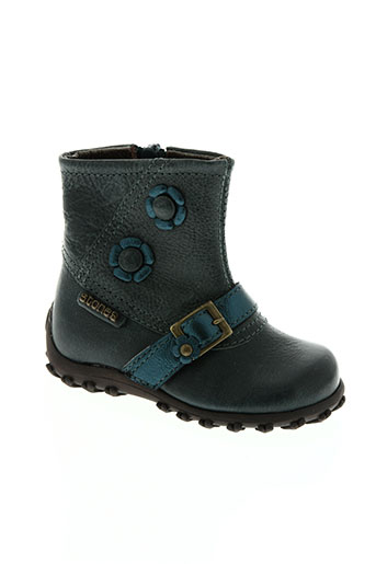 stones and bones chaussures fille de couleur bleu
