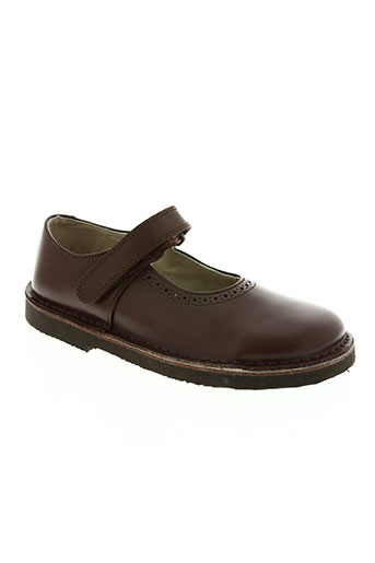 start rite shoes chaussures fille de couleur marron