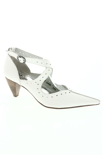 fidji chaussures femme de couleur blanc