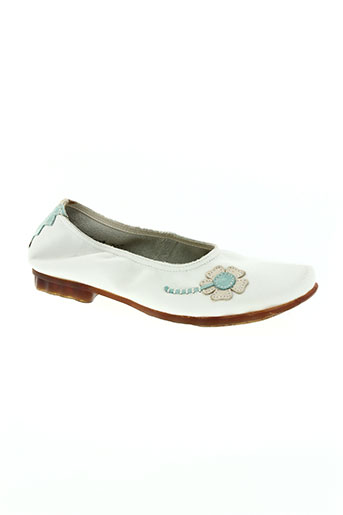 arcus chaussures femme de couleur blanc