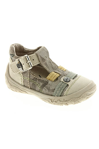 noël chaussures garçon de couleur beige