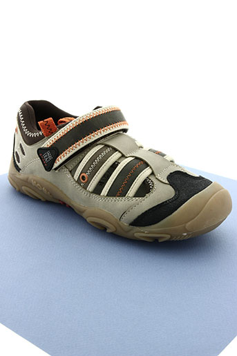 noël chaussures garçon de couleur beige