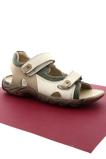 bellamy chaussures garçon de couleur beige