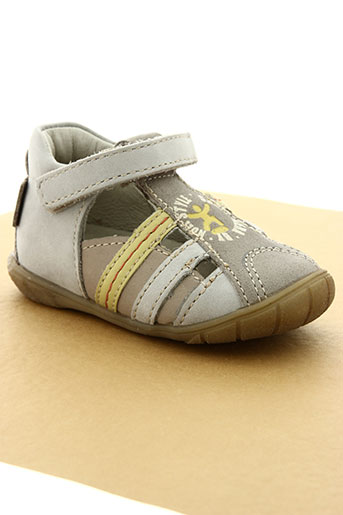 noël chaussures garçon de couleur beige