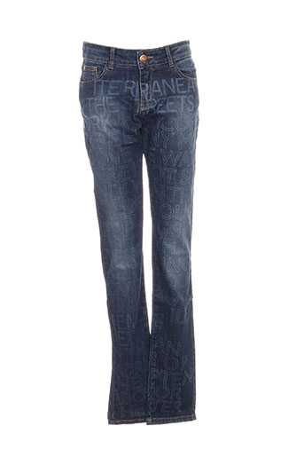 monarch jeans femme de couleur bleu