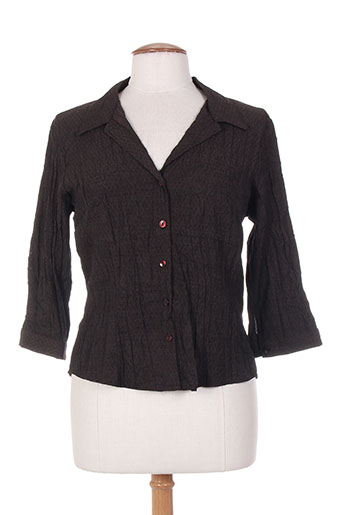 renatto bene chemises femme de couleur marron