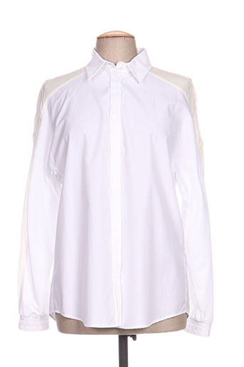 sportmax chemises femme de couleur blanc