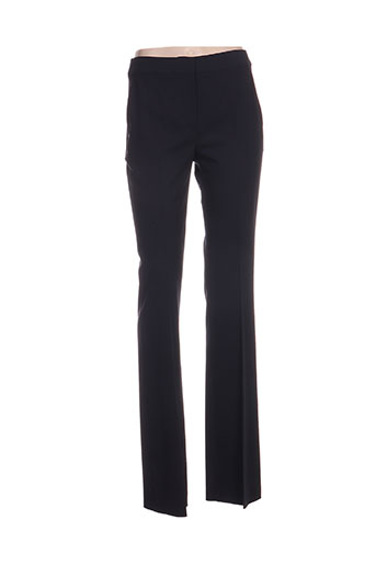maxmara pantalons femme de couleur bleu