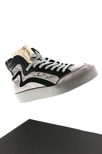 crime london chaussures femme de couleur gris