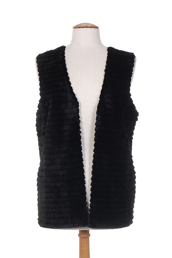 tiffosi gilets femme de couleur noir