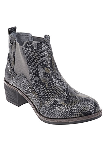 les p'tites bombes chaussures femme de couleur gris