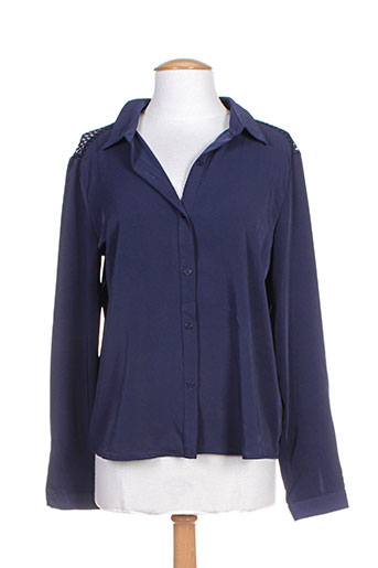 noemie EFFI_CHAR_1 co chemises femme de couleur bleu