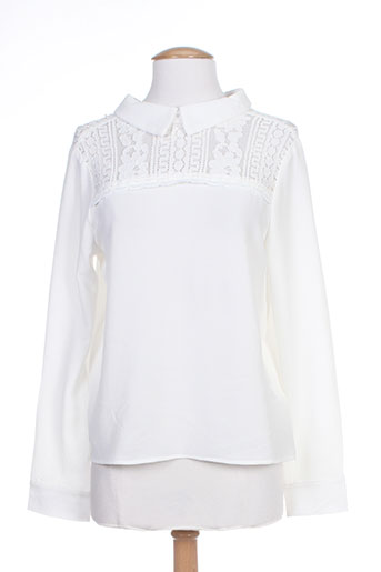 noemie EFFI_CHAR_1 co chemises femme de couleur blanc
