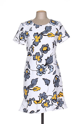 jus d'orange robes femme de couleur blanc