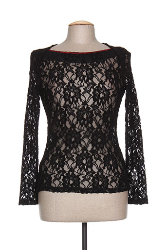 jus d'orange chemises femme de couleur noir