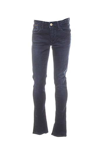 guess pantalons fille de couleur noir