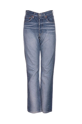 levis jeans femme de couleur bleu