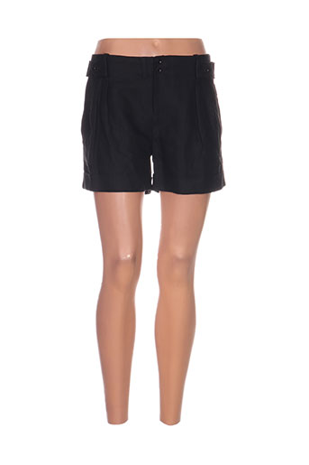 closed shorts / bermudas femme de couleur noir
