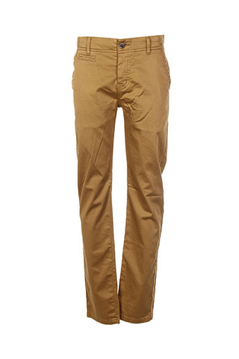 biaggio pantalons garçon de couleur marron