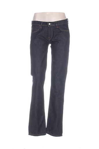 loft jeans femme de couleur bleu
