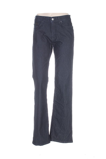 trussardi jeans pantalons femme de couleur bleu