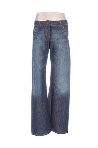 armani jeans femme de couleur bleu