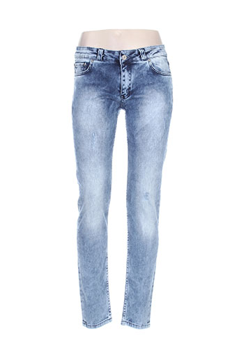 christian audigier jeans femme de couleur bleu