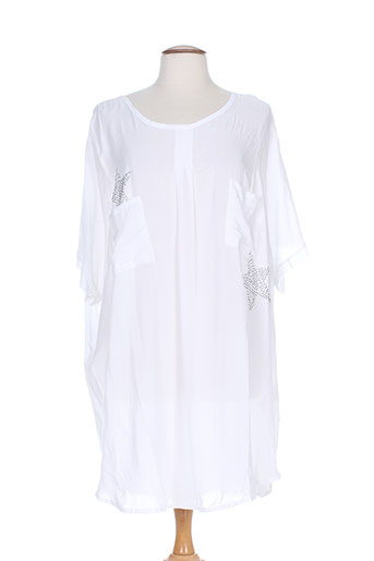 qué tuniques femme de couleur blanc