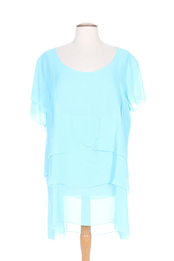 yoso tuniques femme de couleur bleu