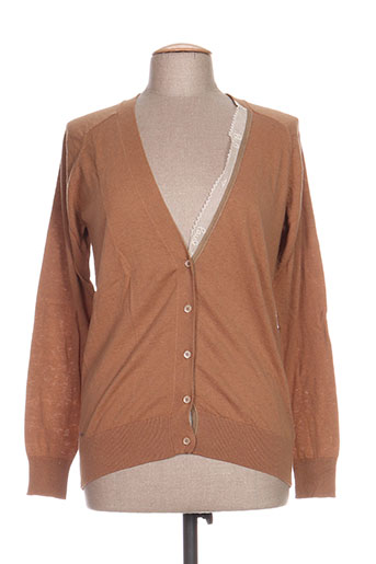 paul smith gilets femme de couleur marron