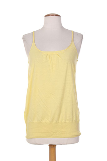 hartford chemises femme de couleur jaune
