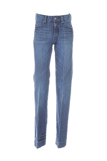 berenice jeans fille de couleur bleu