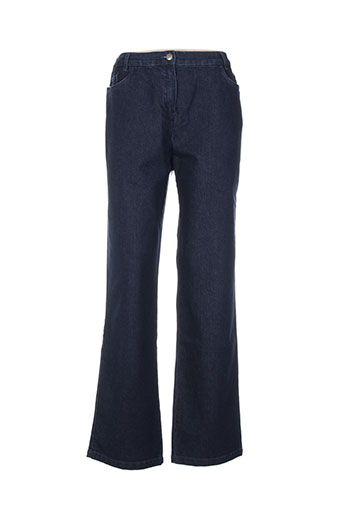 kiplay jeans femme de couleur bleu